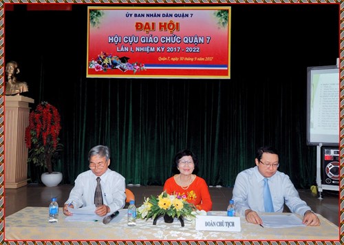 Đại hội đại biểu hội cựu giáo chức Quận 7 (nhiệm kỳ 2017-2022)
